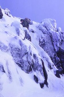 Fog Crystals or Hoar Frost rock formations, Cuillin Hills, Isle of Skye, Scotland, 20th century. Artist: CM Dixon