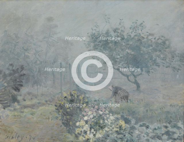 Fog, Voisins, 1874. Artist: Sisley, Alfred (1839-1899)