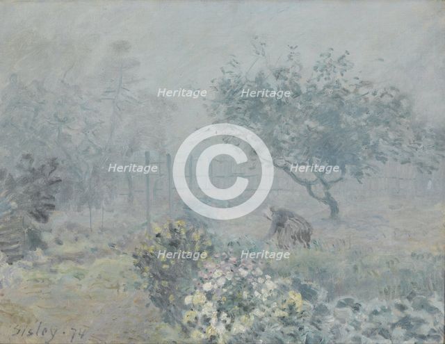 Fog, Voisins, 1874. Artist: Sisley, Alfred (1839-1899)