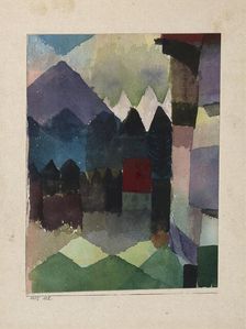 Föhn im Marc'schen Garten, 1915. Creator: Klee, Paul (1879-1940)