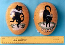 Foiled Easter egg, (1914?)