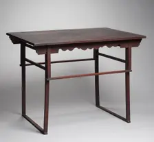 Folding Table (Che-Sang) for Memorial Service, 1900s. Creator: Unknown