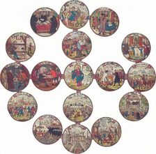 Folding Prints for Enclosure in Split Thalers, 1907