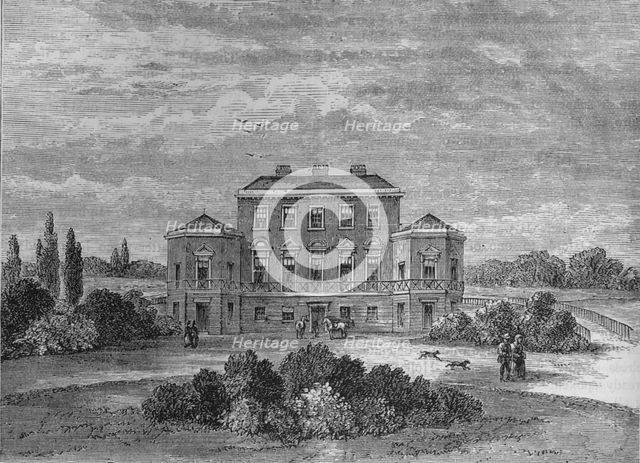 Foley House, Marylebone, Westminster, London, c1800 (1878). Artist: Unknown.