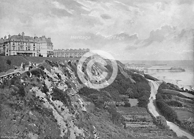 'Folkestone: The Lees', c1896. Artist: Lambert Weston & Son.