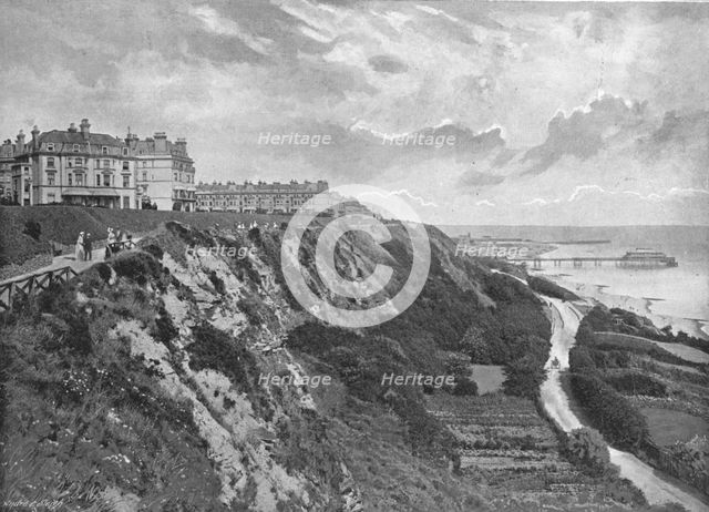 Folkestone: The Lees, c1900. Artist: Lambert Weston & Son.