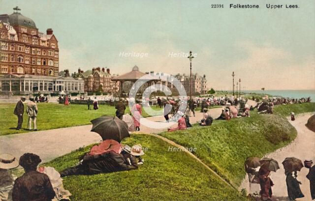 'Folkestone. Upper Lees', late 19th-early 20th century. Artist: Unknown.