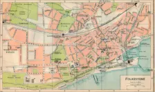 Folkestone c20th Century. Artist: John Bartholomew