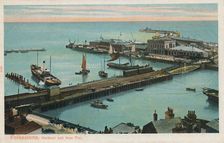 Folkestone. Harbour and New Pier late 19th-early 20th century