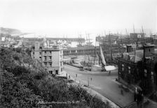 Folkestone Harbour, Folkestone, Kent, 1890-1910