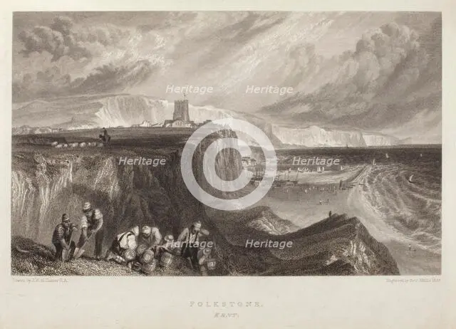 Folkstone, Kent, 1826. Creator: JMW Turner.