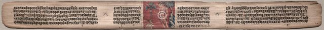 Folio 73 from a Gandavyuha-sutra (Scripture of the Supreme Array), 1000-1100s. Creator: Unknown.