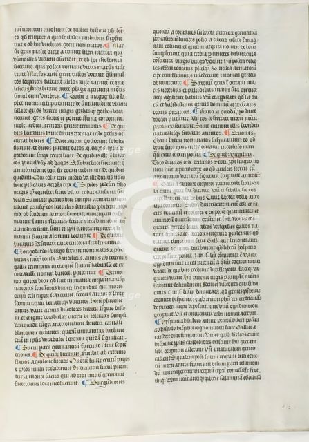 Folio Eighteen from Burchard of Sion's De locis ac mirabilibus mundi, or an Illuminated..., c. 1460. Creator: Burchard of Mount Sion.