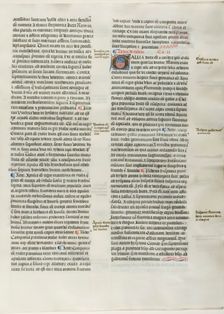 Folio Four from Burchard of Sion's De locis ac mirabilibus mundi, or an Illuminated Geo..., c. 1460. Creator: Burchard of Mount Sion