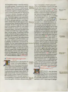 Folio Five from Burchard of Sion's De locis ac mirabilibus mundi, or an Illuminated Geo..., c. 1460. Creator: Burchard of Mount Sion