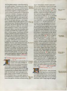 Folio Five from Burchard of Sion's De locis ac mirabilibus mundi, or an Illuminated Geo..., c. 1460. Creator: Burchard of Mount Sion