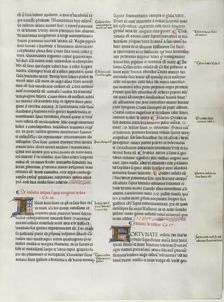 Folio Five from Burchard of Sion's De locis ac mirabilibus mundi, or an Illuminated Geo..., c. 1460. Creator: Burchard of Mount Sion