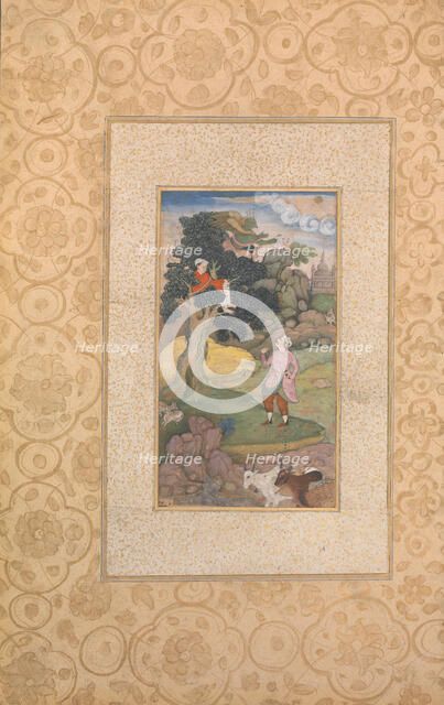 Folio from the Kathasaritsagara, ca. 1590. Creator: Unknown.