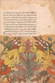 Folio from a Kalila wa Dimna, 18th century. Creator: Unknown