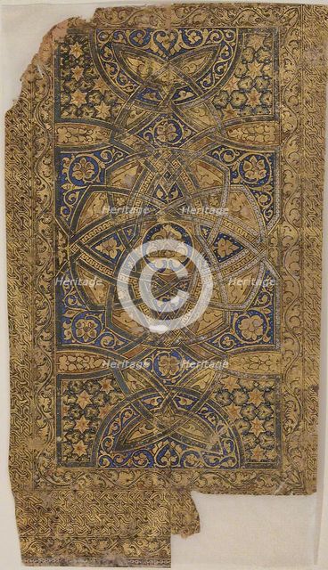 Folio from a Qur'an Manuscript, dated A.H. 531/ A.D. 1137. Creator: Unknown.