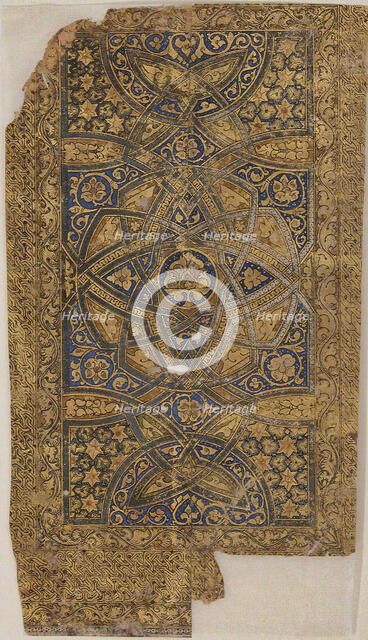 Folio from a Qur'an Manuscript, dated A.H. 531/ A.D. 1137. Creator: Unknown.