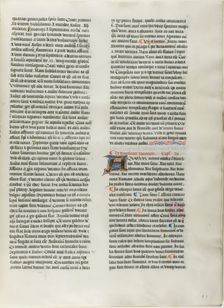 Folio Nine from Burchard of Sion's De locis ac mirabilibus mundi, or an Illuminated Geo..., c. 1460. Creator: Burchard of Mount Sion