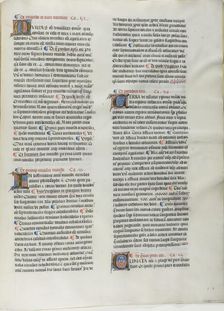 Folio Nineteen from Burchard of Sion's De locis ac mirabilibus mundi, or an Illuminated..., c. 1460. Creator: Burchard of Mount Sion