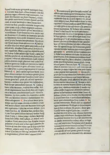 Folio Seventeen from Burchard of Sion's De locis ac mirabilibus mundi, or an Illuminate..., c. 1460. Creator: Burchard of Mount Sion