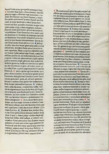 Folio Seventeen from Burchard of Sion's De locis ac mirabilibus mundi, or an Illuminate..., c. 1460. Creator: Burchard of Mount Sion