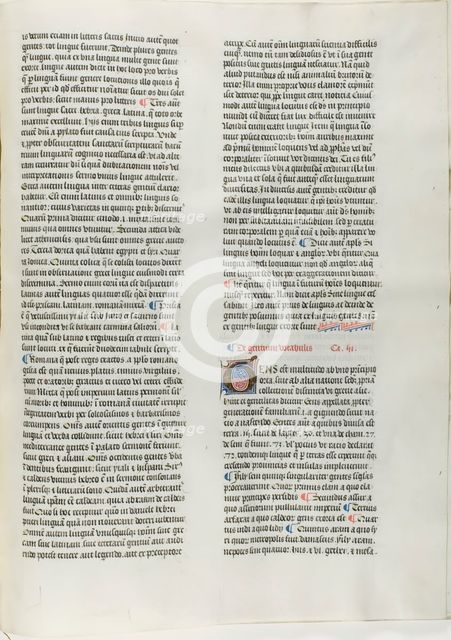 Folio Sixteen from Burchard of Sion's De locis ac mirabilibus mundi, or an Illuminated ..., c. 1460. Creator: Burchard of Mount Sion.