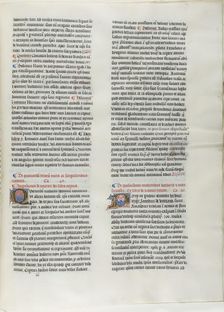 Folio Thirteen from Burchard of Sion's De locis ac mirabilibus mundi, or an Illuminated..., c. 1460. Creator: Burchard of Mount Sion