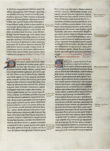 Folio Three from Burchard of Sion's De locis ac mirabilibus mundi, or an Illuminated Ge..., c. 1460. Creator: Burchard of Mount Sion