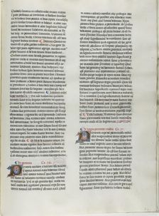Folio Twelve from Burchard of Sion's De locis ac mirabilibus mundi, or an Illuminated G..., c. 1460. Creator: Burchard of Mount Sion