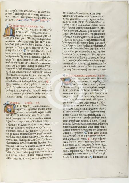 Folio Twenty from Burchard of Sion's De locis ac mirabilibus mundi, or an Illuminated G..., c. 1460. Creator: Burchard of Mount Sion.