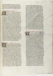 Folio Twenty from Burchard of Sion's De locis ac mirabilibus mundi, or an Illuminated G..., c. 1460. Creator: Burchard of Mount Sion