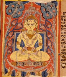 Folios from a Kalpasutra (Book of Sacred Precepts) (image 2 of 2), c1425. Creator: Unknown