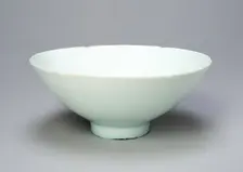 Foliate Bowl with Peony Scrolls, Song dynasty (960-1279), 12th/13th century. Creator: Unknown