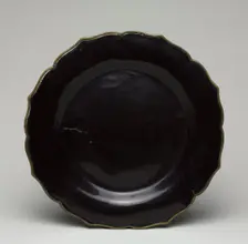 Foliate Dish, 1200s-1300s. Creator: Unknown