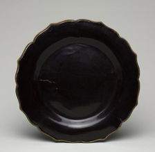 Foliate Dish, 1200s-1300s. Creator: Unknown