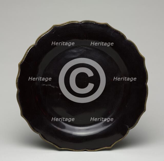 Foliate Dish, 1200s-1300s. Creator: Unknown.