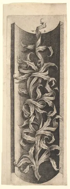 Foliate Ornament, ca. 1465-90. Creator: Master W. with the Key