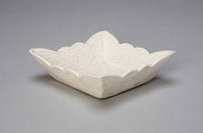 Foliate Square Dish, Liao dynasty (907-1124), late 10th century. Creator: Unknown