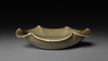 Foliated Saucer: Yaozhou Ware, late 11th-early 12th Century. Creator: Unknown