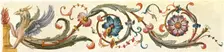 Foliage border design, Germany, (1928). Creator: Unknown
