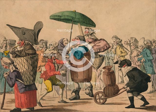'Folies De Carnaval', late 18th-early 19th century. Creator: Unknown.