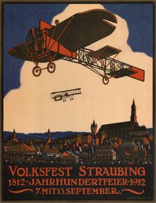 Folk festival Straubing, 1912. Creator: Henel, Edwin Hermann (1883-1953)