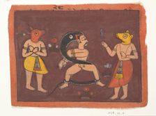 Folk Painting, 1725. Creator: Unknown