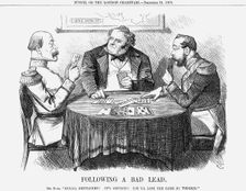 Following a Bad Lead 1870. Creator: Joseph Swain