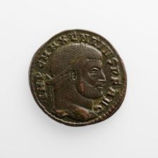 Follis of Maxentius, A.D. 307-312. Creator: Unknown