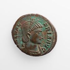 Follis of Galeria Valeria, A.D. 293-311. Creator: Unknown